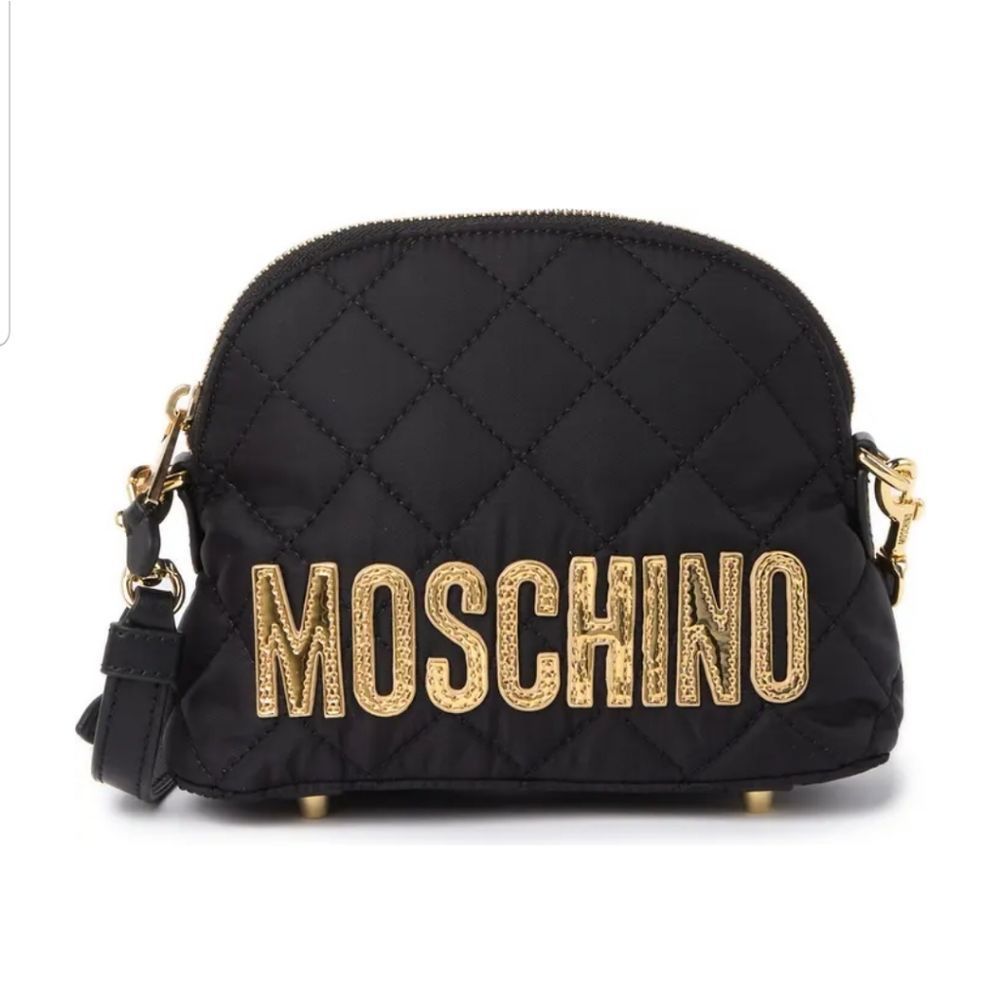 NWT MOSCHINO quilted logo bag crossbody